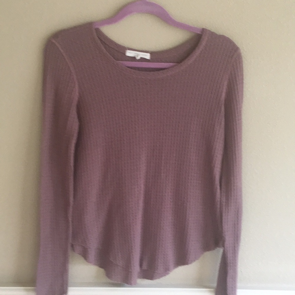 Truly Madly Deeply crew neck long sleeve top